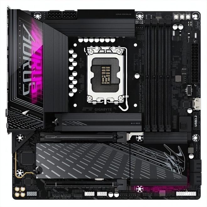 +WiFi7+USB4中端板玩出旗舰范儿不朽情缘网站技嘉B860M电竞雕:全快拆(图3) +WiFi7+USB4中端板玩出旗舰范儿不朽情缘网站技嘉B860M电竞雕:全快拆(图3)